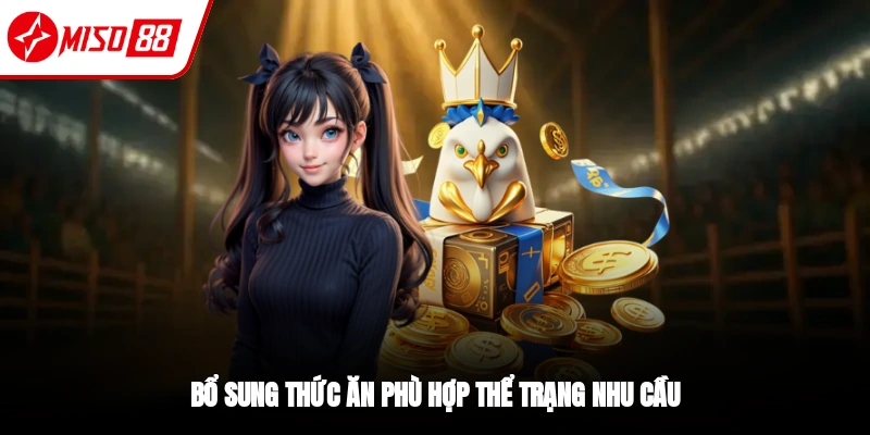 Chế độ dinh dưỡng rất quan trọng trong cách nuôi gà đá